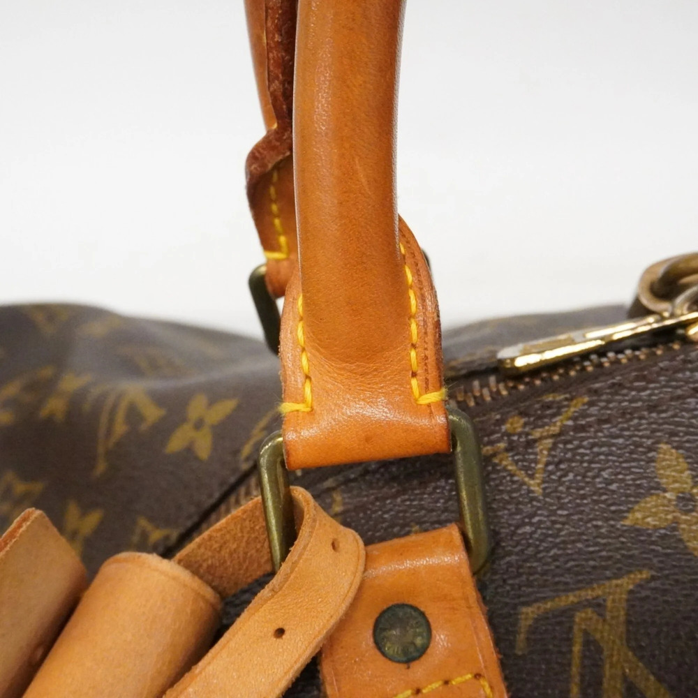LOUIS VUITTON Authentic Brown Monogram Keepall 50 Boston Bag - Picture 10 of 14